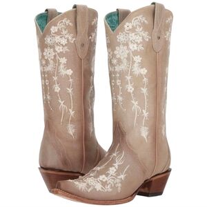 CCORRAL C3178 floral embroidery cowgirl boots sz 7 NWT